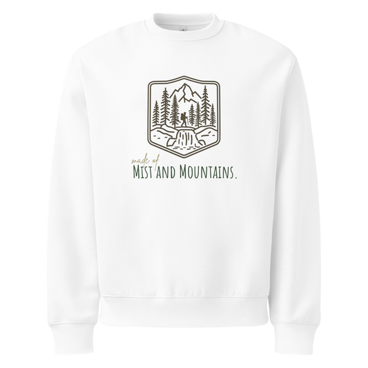 Made of Mist and Mountains Oversized Fleece Sweatshirt | PNW Apparel