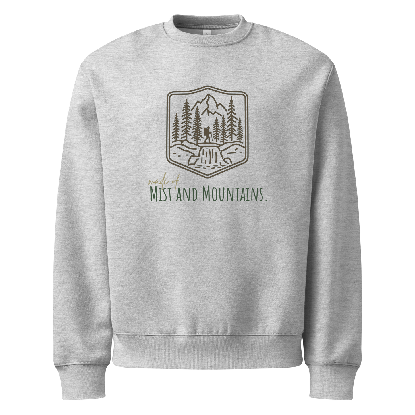 Made of Mist and Mountains Oversized Fleece Sweatshirt | PNW Apparel
