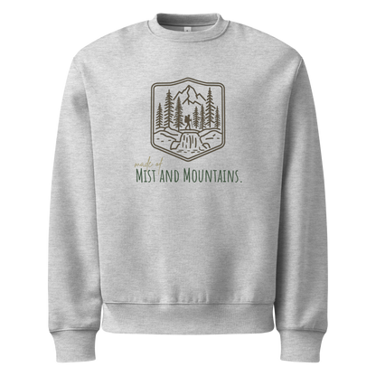 Made of Mist and Mountains Oversized Fleece Sweatshirt | PNW Apparel