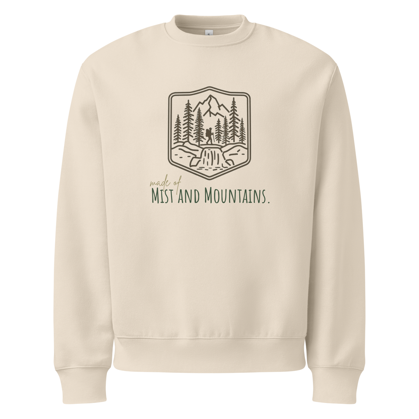 Made of Mist and Mountains Oversized Fleece Sweatshirt | PNW Apparel