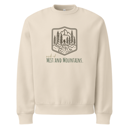 Made of Mist and Mountains Oversized Fleece Sweatshirt | PNW Apparel