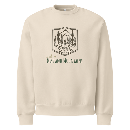 Made of Mist and Mountains Oversized Fleece Sweatshirt | PNW Apparel